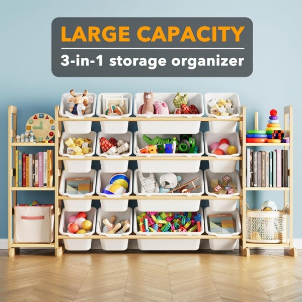 Toy Organizers Storage Bookshelf