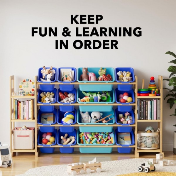 Toy Organizers Storage Bookshelf 2