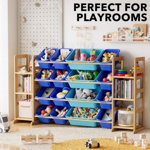 Toy Organizers Storage Bookshelf 2