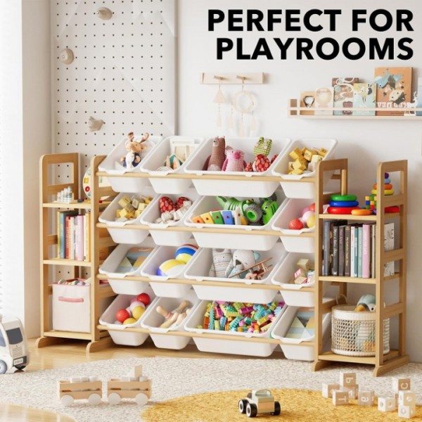 Toy Organizers Storage Bookshelf